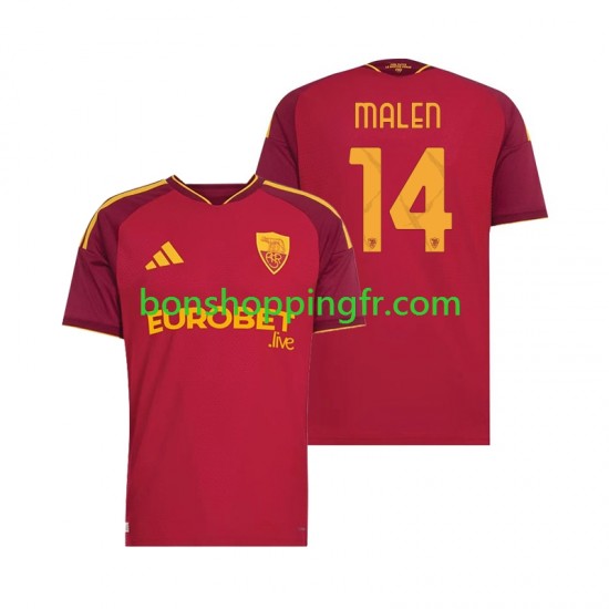 Maillot Domicile AS Rome Donyell Malen 14 2026-2027 Manches Courtes Homme