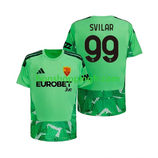 Maillot Domicile AS Rome Gardien Mile Svilar 99 2026-2027 Manches Courtes Homme