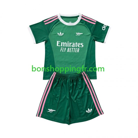 Maillot 3ème Arsenal Gardien 2026-2027 Manches Courtes Jeune Enfant(+shorts)