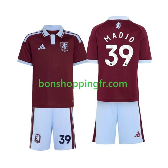 Maillot Domicile Aston Villa Brian Madjo 39 2026-2027 Manches Courtes Jeune Enfant(+shorts)
