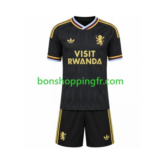 Maillot Extérieur Aston Villa 2026-2027 Manches Courtes Jeune Enfant(+shorts)