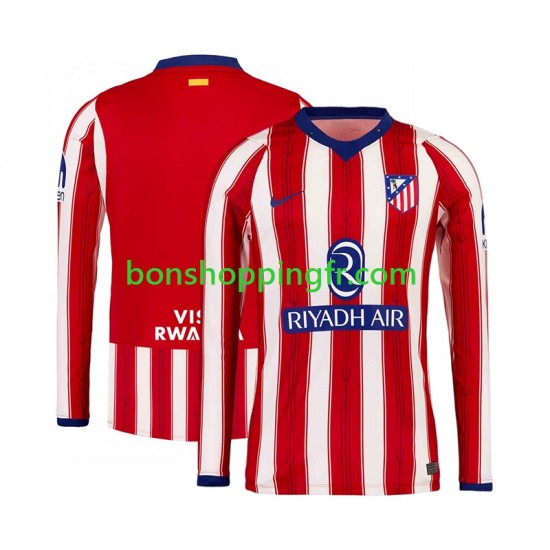 Maillot Domicile Atlético Madrid 2026-2027 Manches Longues Homme