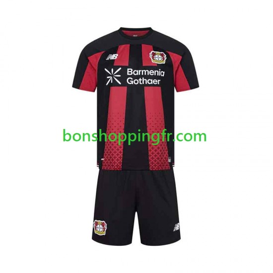 Maillot Domicile Bayer 04 Leverkusen 2026-2027 Manches Courtes Jeune Enfant(+shorts)
