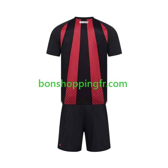 Maillot Domicile Bayer 04 Leverkusen 2026-2027 Manches Courtes Jeune Enfant(+shorts)