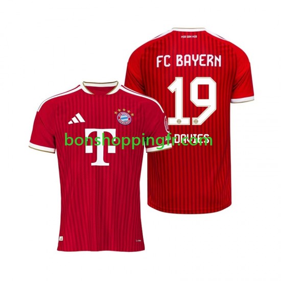 Maillot Domicile Bayern Munich Alphonso Davies 19 2026-2027 Manches Courtes Homme