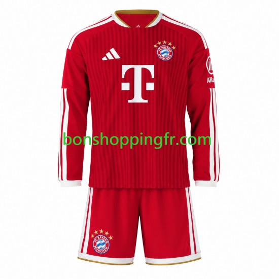 Maillot Domicile Bayern Munich 2026-2027 Manches Longues Jeune Enfant(+shorts)