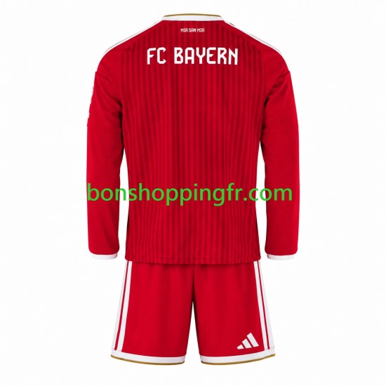 Maillot Domicile Bayern Munich 2026-2027 Manches Longues Jeune Enfant(+shorts)