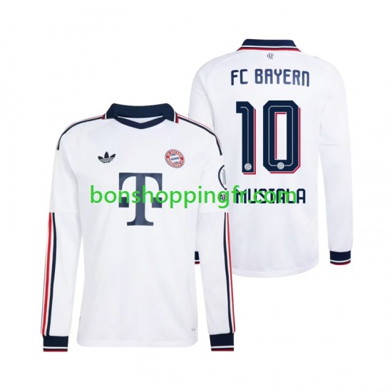 Maillot Extérieur Bayern Munich Jamal Musiala 10 2026-2027 Manches Longues Homme