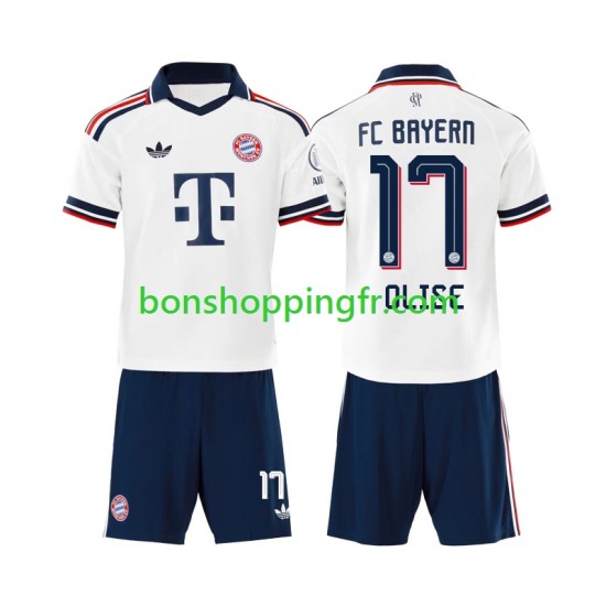 Maillot Extérieur Bayern Munich Michael Olise 17 2026-2027 Manches Courtes Jeune Enfant(+shorts)
