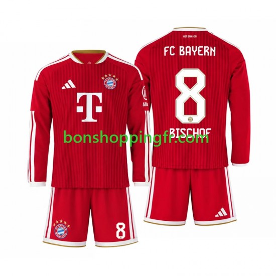 Maillot Domicile Bayern Munich Tom Bischof 8 2026-2027 Manches Longues Jeune Enfant(+shorts)