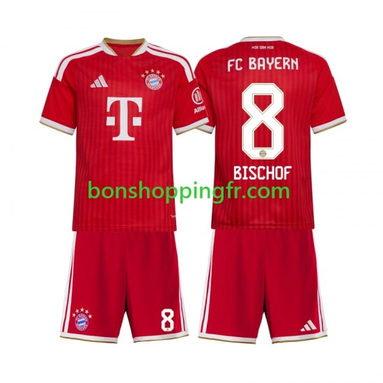 Maillot Domicile Bayern Munich Tom Bischof 8 2026-2027 Manches Courtes Jeune Enfant(+shorts)