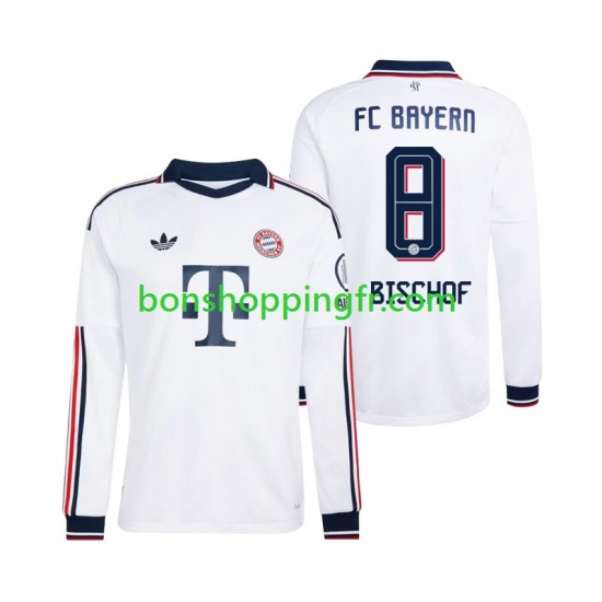 Maillot Extérieur Bayern Munich Tom Bischof 8 2026-2027 Manches Longues Homme