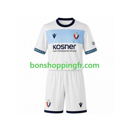 Maillot Extérieur CA Osasuna 2026-2027 Manches Courtes Jeune Enfant(+shorts)