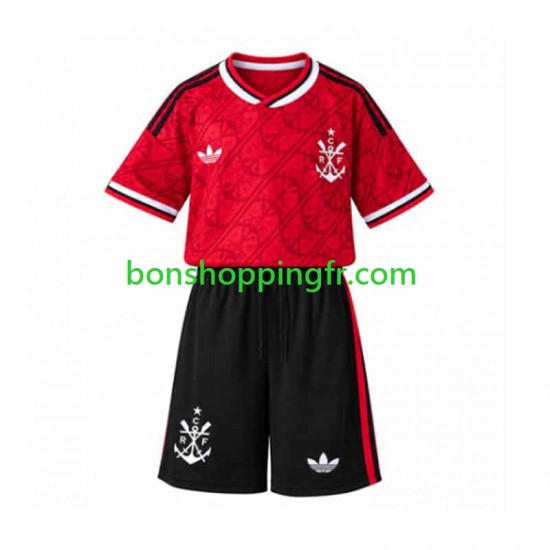 Maillot 3ème CR Flamengo 2026-2027 Manches Courtes Jeune Enfant(+shorts)