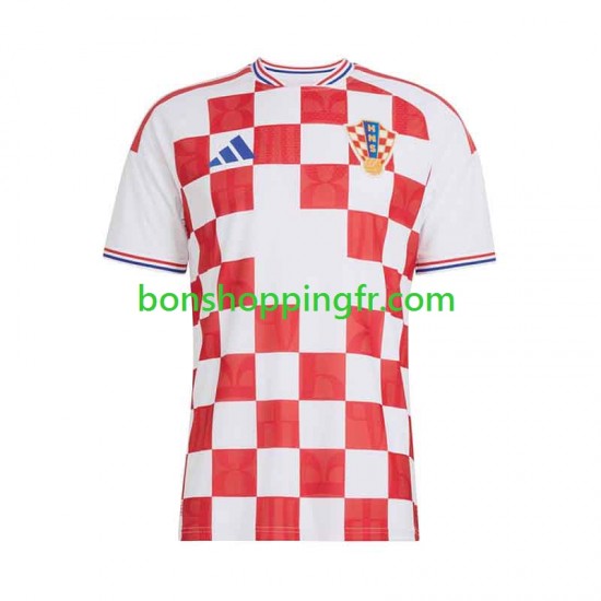 Maillot Domicile Croatie 2026-2027 Manches Courtes Homme