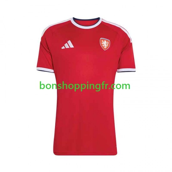 Maillot Domicile Tchéquie 2026-2027 Manches Courtes Homme