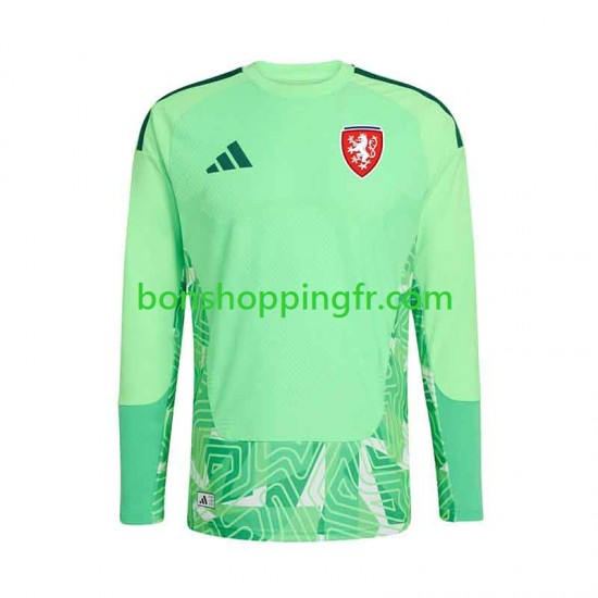 Maillot Domicile Tchéquie Gardien 2026-2027 Manches Longues Homme
