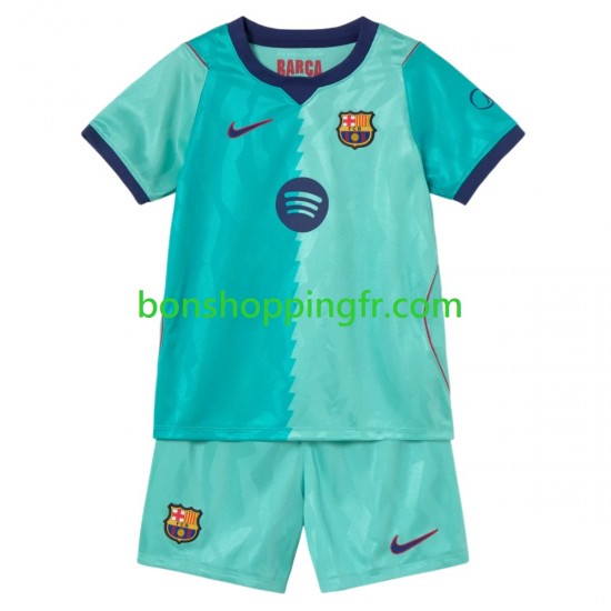 Maillot 3ème FC Barcelone 2026-2027 Manches Courtes Jeune Enfant(+shorts)