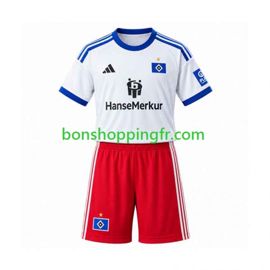 Maillot Domicile Hamburger SV 2026-2027 Manches Courtes Jeune Enfant(+shorts)