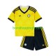 Maillot Extérieur Leeds United 2026-2027 Manches Courtes Jeune Enfant(+shorts)