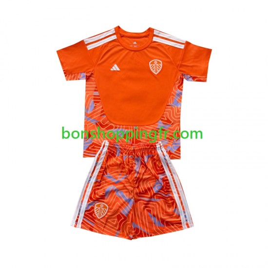 Maillot 4ème Leeds United Gardien 2026-2027 Manches Courtes Jeune Enfant(+shorts)