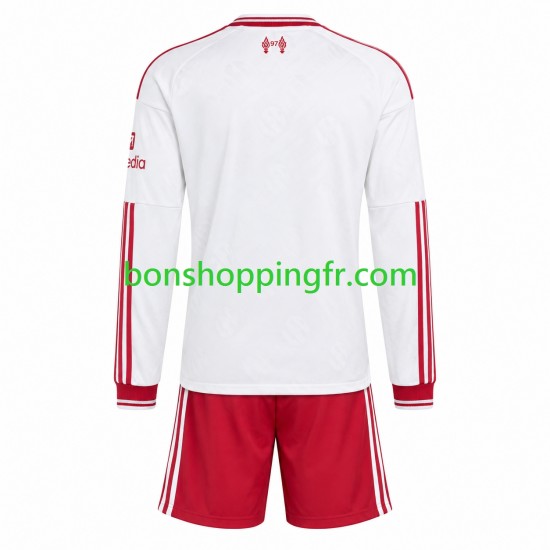 Maillot Extérieur Liverpool 2026-2027 Manches Longues Jeune Enfant(+shorts)