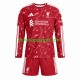 Maillot Domicile Liverpool 2026-2027 Manches Longues Jeune Enfant(+shorts)