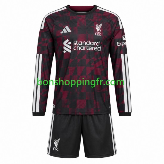 Maillot 3ème Liverpool 2026-2027 Manches Longues Jeune Enfant(+shorts)