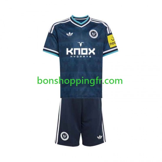 Maillot Extérieur Newcastle United 2026-2027 Manches Courtes Jeune Enfant(+shorts)
