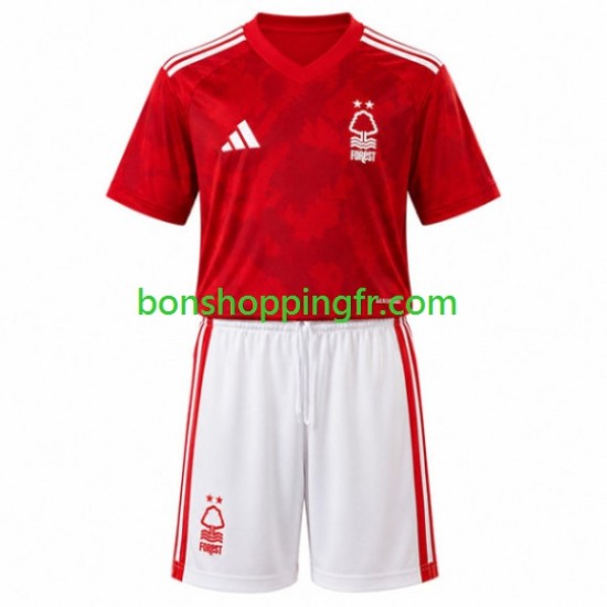 Maillot Domicile Nottingham Forest 2026-2027 Manches Courtes Jeune Enfant(+shorts)