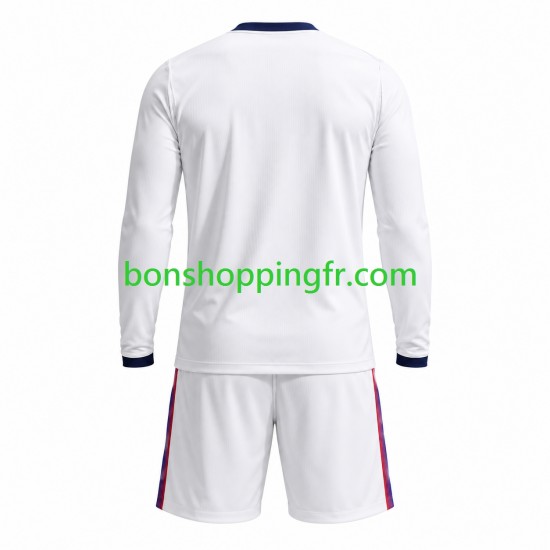 Maillot Extérieur Paris Saint-Germain 2026-2027 Manches Longues Jeune Enfant(+shorts)