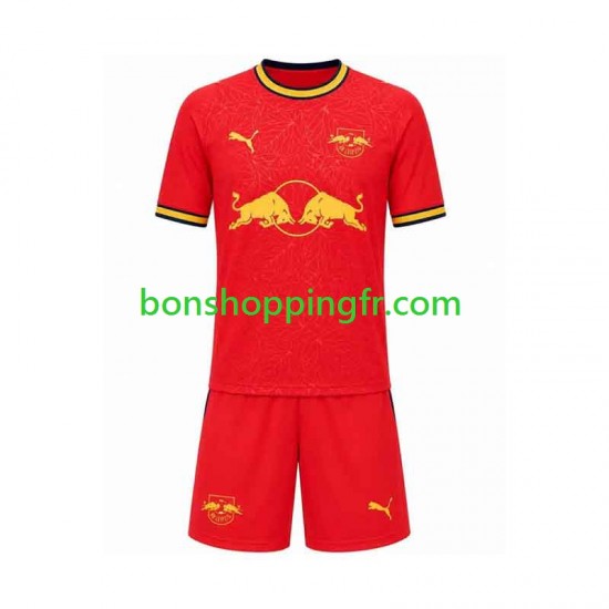Maillot Extérieur RB Leipzig 2026-2027 Manches Courtes Jeune Enfant(+shorts)