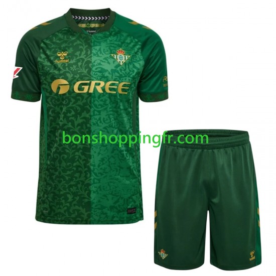 Maillot Extérieur Real Betis 2026-2027 Manches Courtes Jeune Enfant(+shorts)