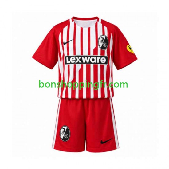 Maillot Domicile SC Freiburg 2026-2027 Manches Courtes Jeune Enfant(+shorts)