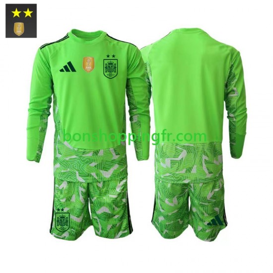 Maillot 3ème Espagne Gardien 2026-2027 Manches Longues Jeune Enfant(+shorts)