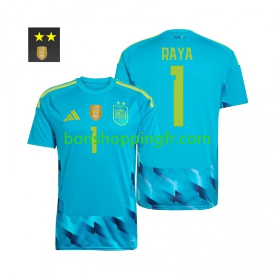 Maillot Domicile Espagne Gardien David Raya 1 2026-2027 Manches Courtes Homme