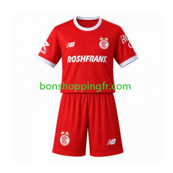 Maillot Domicile Toluca 2026-2027 Manches Courtes Jeune Enfant(+shorts)