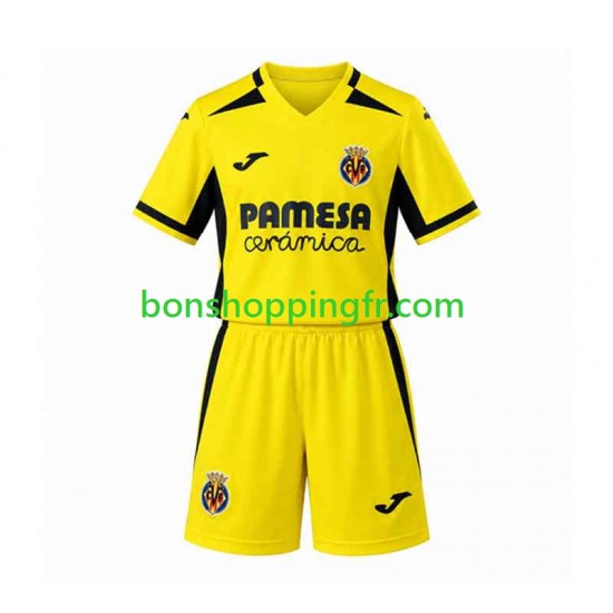 Maillot Domicile Villarreal CF 2026-2027 Manches Courtes Jeune Enfant(+shorts)