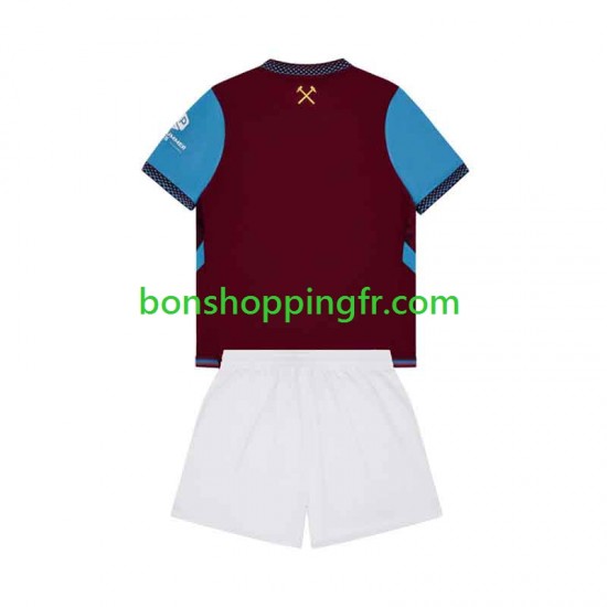 Maillot Domicile West Ham United 2026-2027 Manches Courtes Jeune Enfant(+shorts)