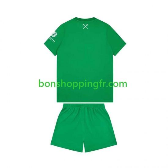 Maillot Domicile West Ham United Gardien 2026-2027 Manches Courtes Jeune Enfant(+shorts)