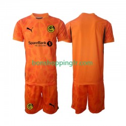 Maillot Extérieur FK Bodø/Glimt Gardien 2025 Manches Courtes Jeune Enfant(+shorts)