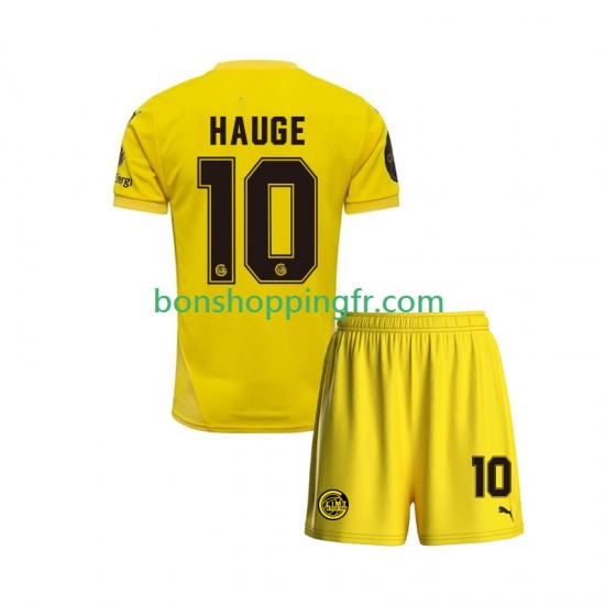 Maillot Domicile FK Bodø/Glimt Jens Petter Hauge 10 2025 Manches Courtes Jeune Enfant(+shorts)
