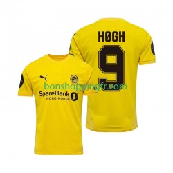 Maillot Domicile FK Bodø/Glimt Kasper Hogh 9 2025 Manches Courtes Homme