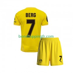 Maillot Domicile FK Bodø/Glimt Patrick Berg 7 2025 Manches Courtes Jeune Enfant(+shorts)