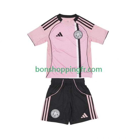Maillot 3ème Leicester City 2025-2026 Manches Courtes Jeune Enfant(+shorts)