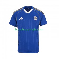 Maillot Domicile Leicester City 2025-2026 Manches Courtes Homme