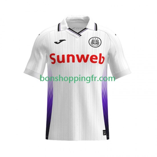Maillot Extérieur RSC Anderlecht 2025-2026 Manches Courtes Homme