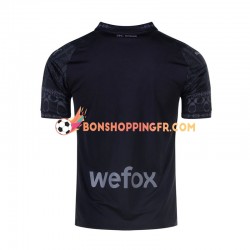 Maillot 4ème AC Milan 2023-2024 Noir Manches Courtes Homme