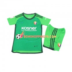 Maillot 3ème CA Osasuna 2023-2024 Vert Manches Courtes Jeune Enfant(+shorts)