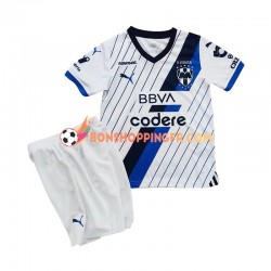 Maillot Extérieur CF Monterrey 2023-2024 Manches Courtes Jeune Enfant(+shorts)